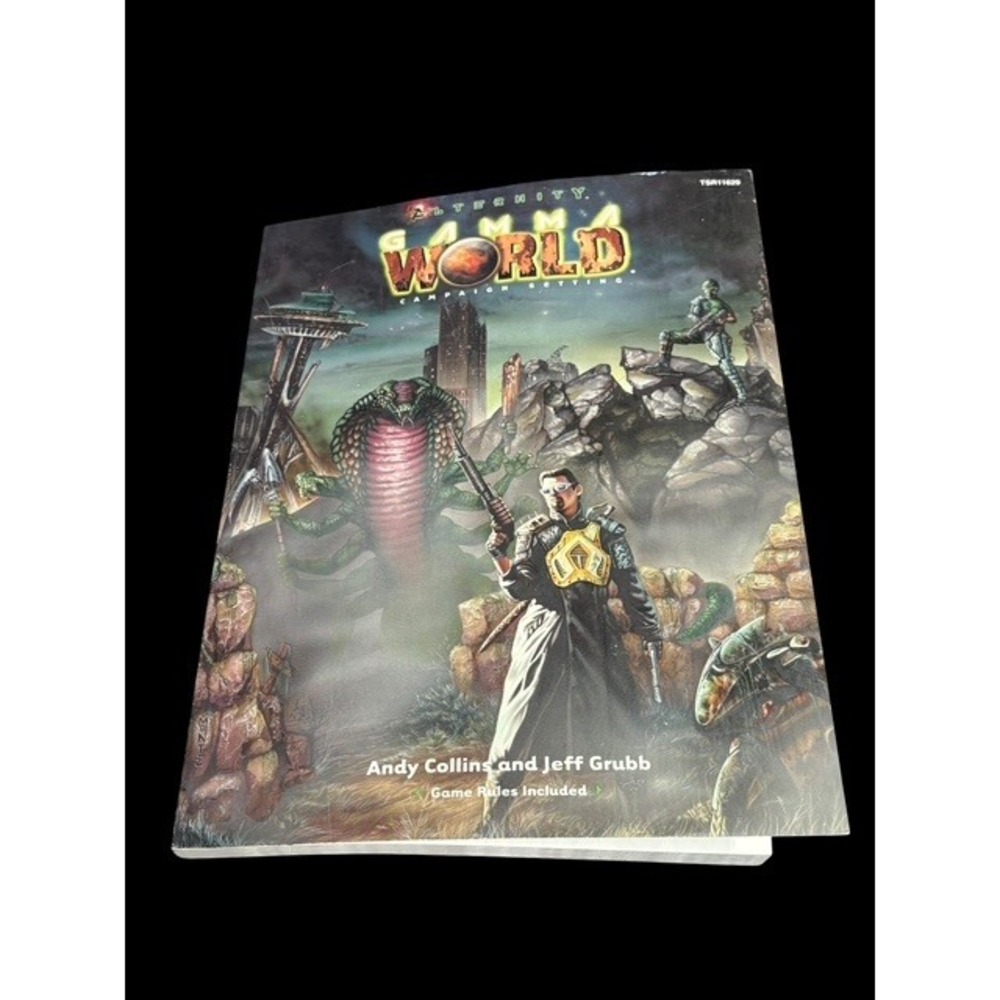 Alternity Gamma World Campaign Setting RPG Book TSR11629 Andy Collins Jeff Grubb